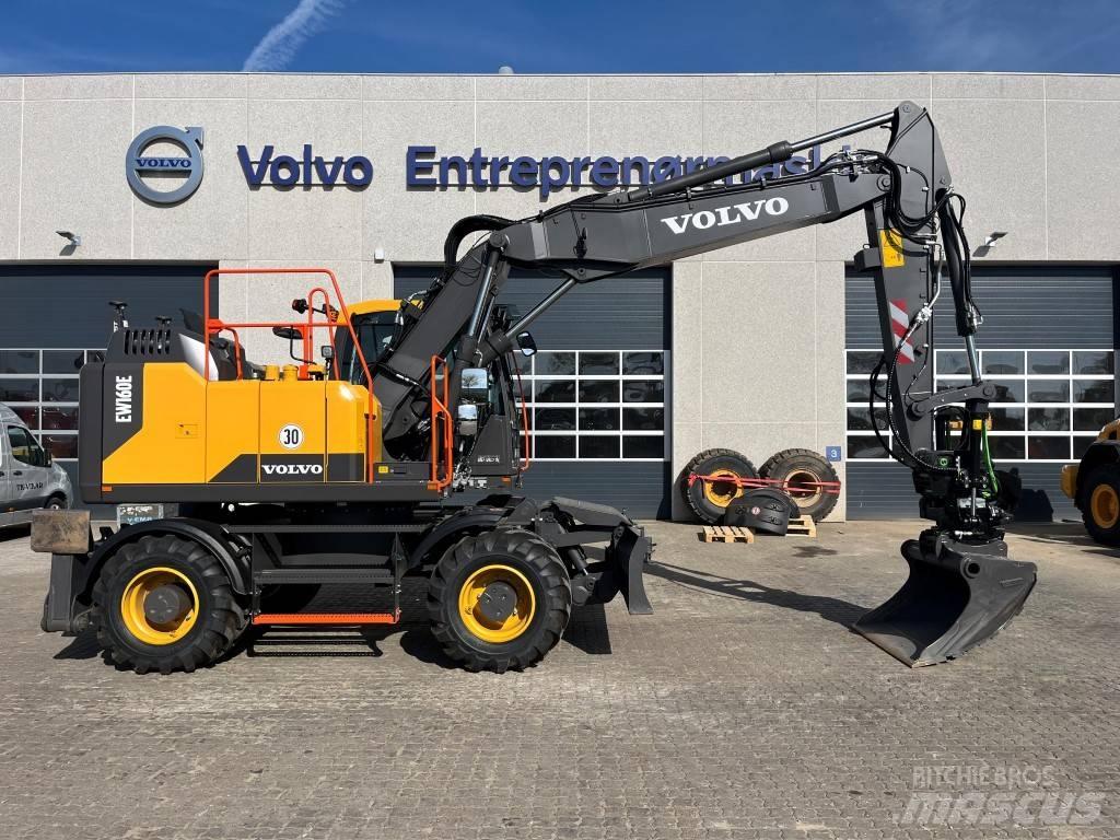 Volvo EW160E Gumikerekes kotrók