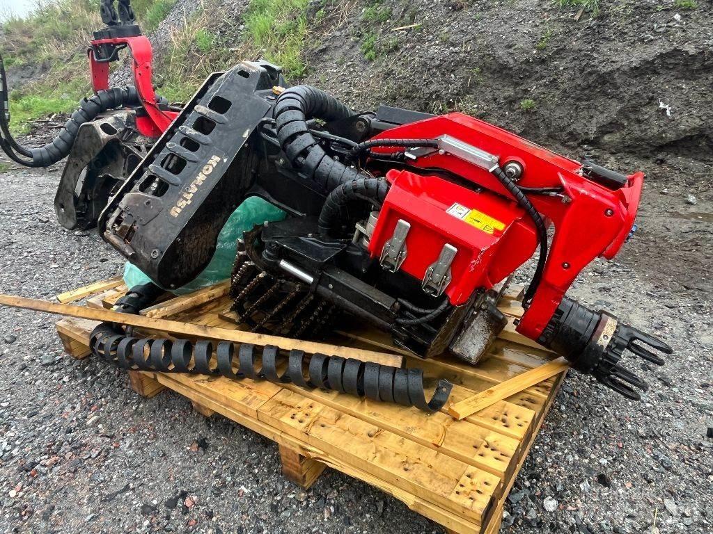 Komatsu S132 Betakarító fejek