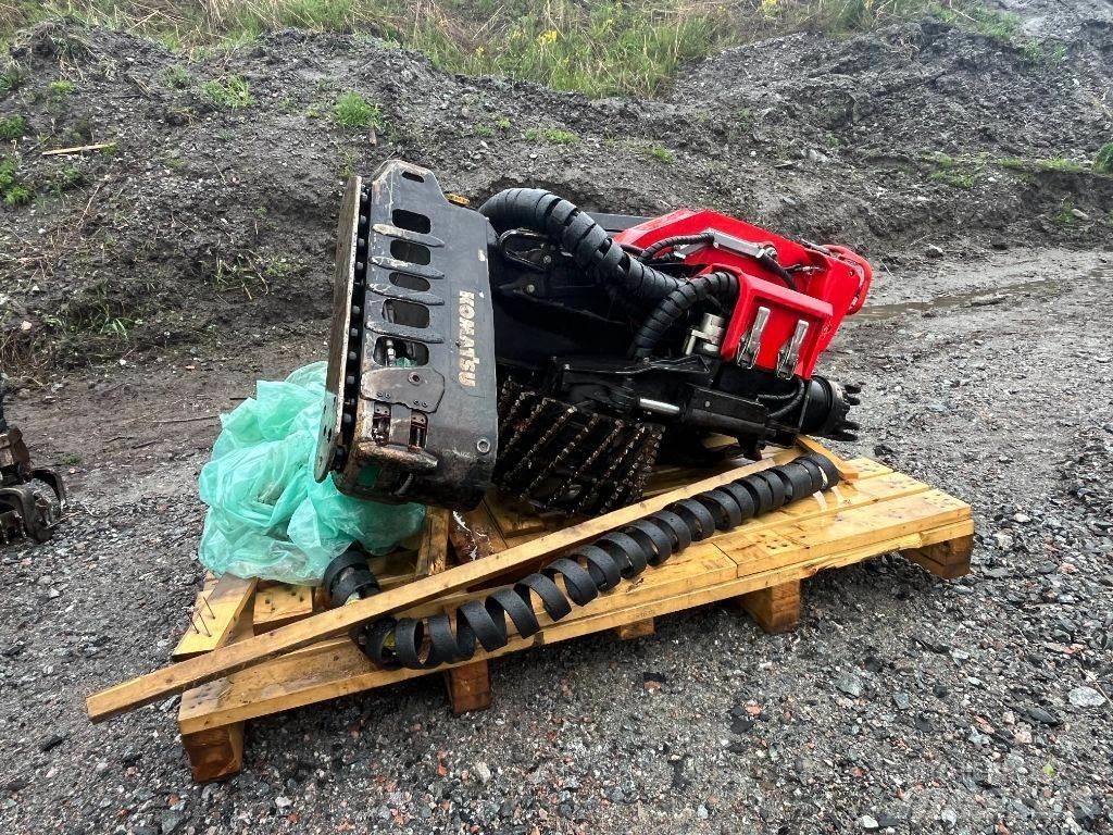 Komatsu S132 Betakarító fejek