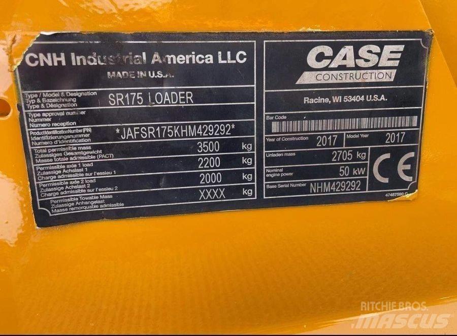CASE SR 175 Kompaktrakodók