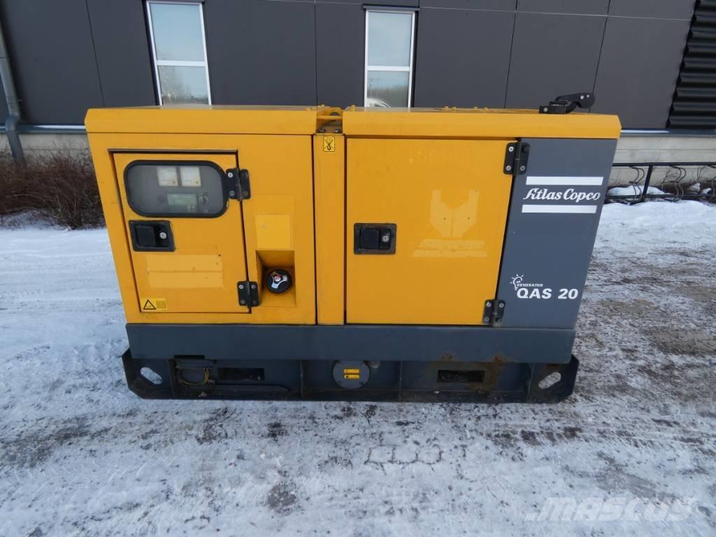 Atlas Copco QAS 20 Dízel áramfejlesztők