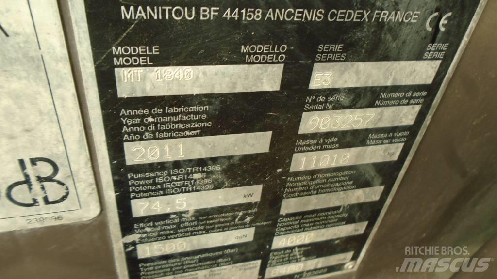 Manitou MT 1840 Teleszkópos rakodók