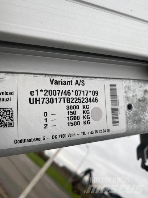 Variant TB3017 Billenő pótkocsik