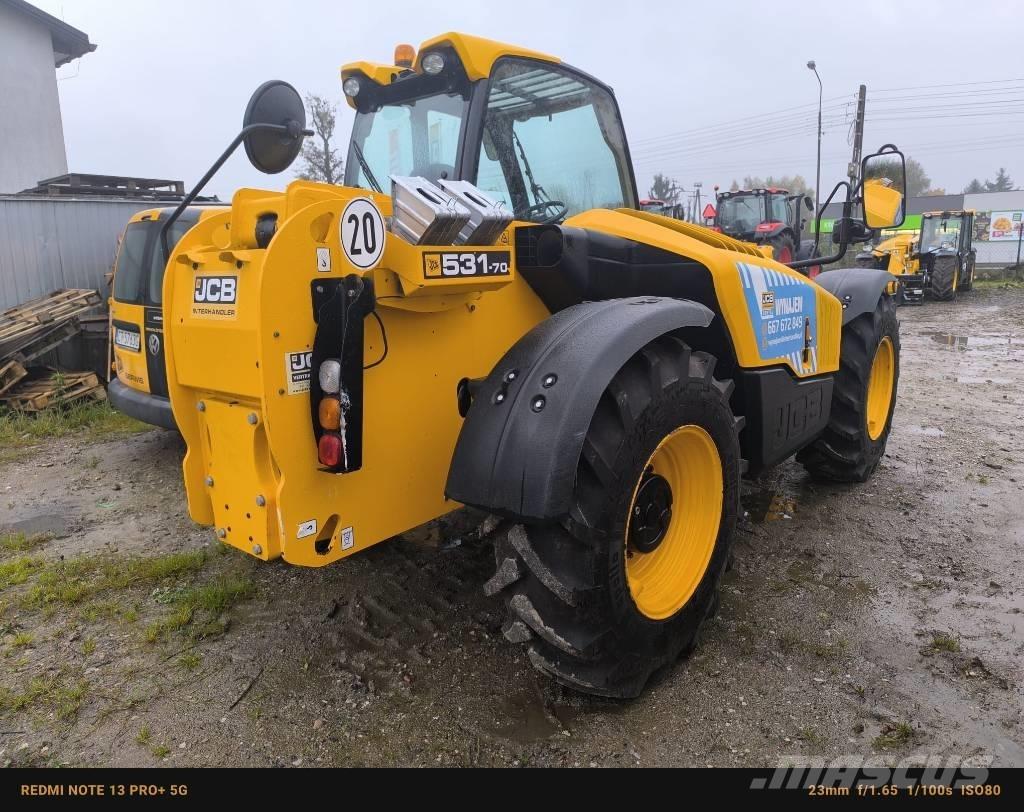 JCB 531-70 Teleszkópos rakodók