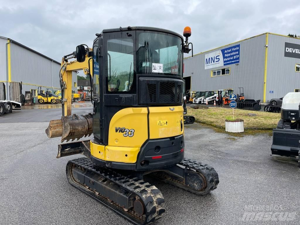 Yanmar Vio 33 U Mini kotrók < 7t