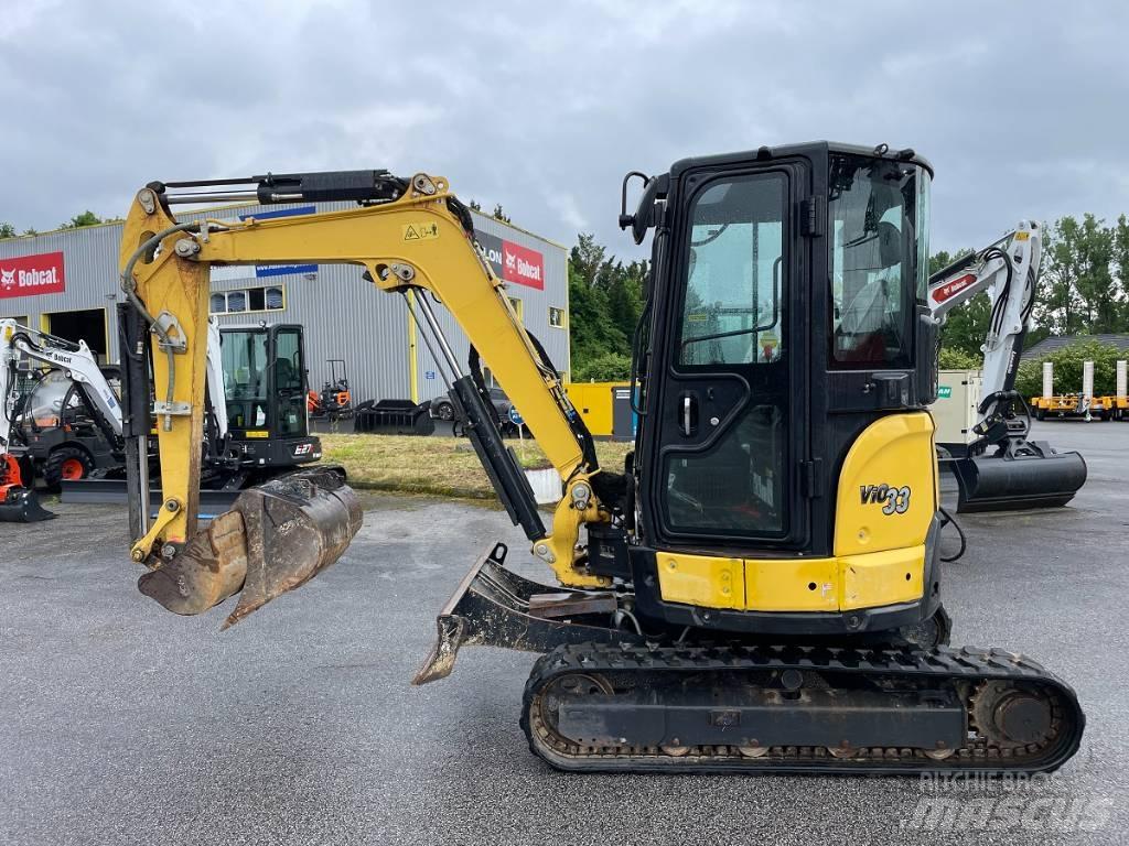 Yanmar Vio 33 U Mini kotrók < 7t