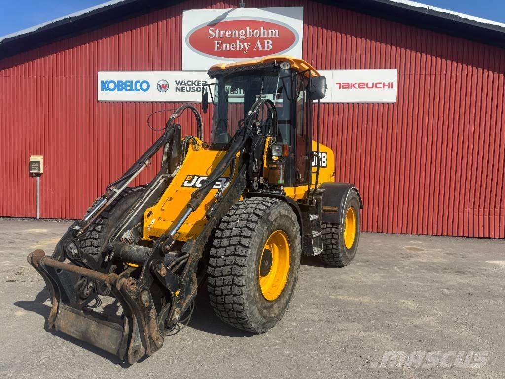 JCB 412 S Gumikerekes homlokrakodók