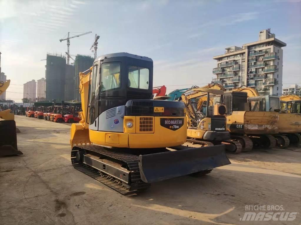 Komatsu pc78 Lánctalpas kotrók