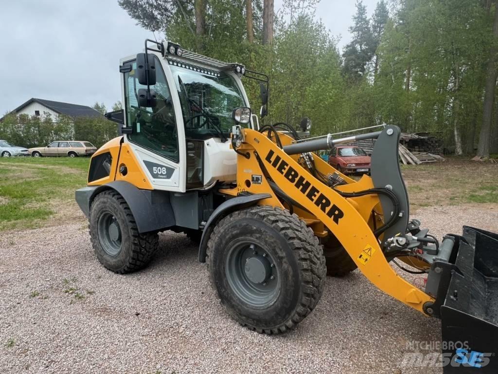 Liebherr L 508 Gumikerekes homlokrakodók