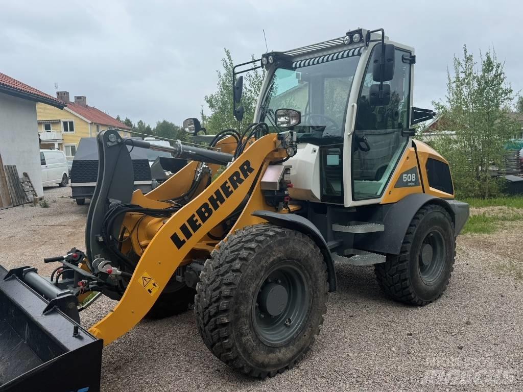 Liebherr L 508 Gumikerekes homlokrakodók