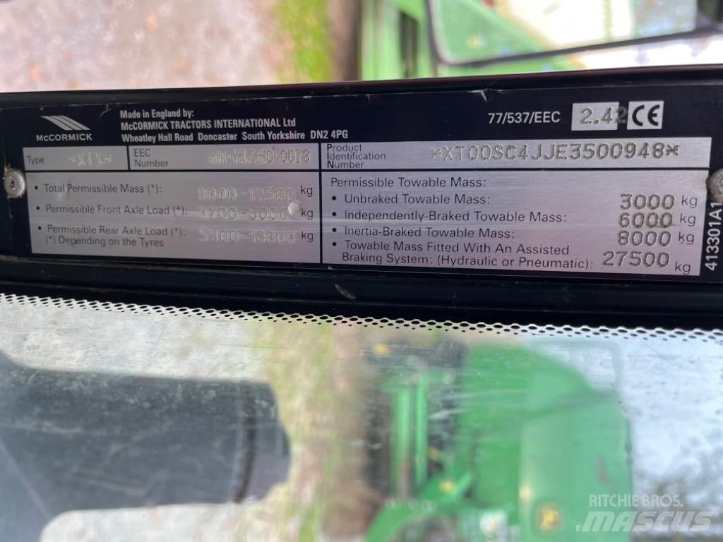 McCormick XTX 200 Traktorok