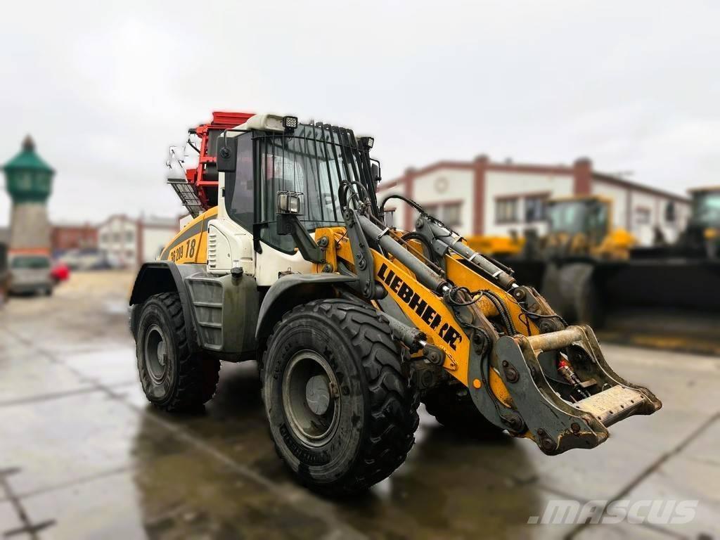 Liebherr L 538 Gumikerekes homlokrakodók