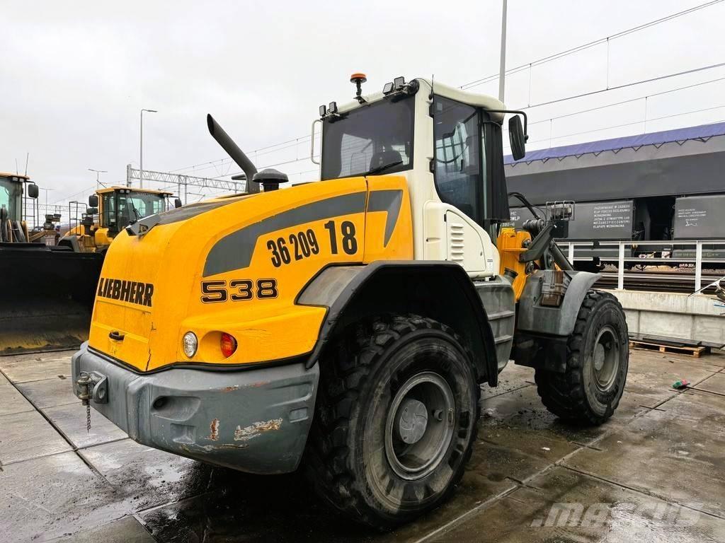 Liebherr L 538 Gumikerekes homlokrakodók