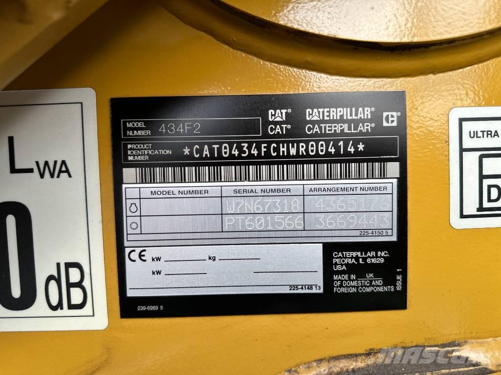 CAT 434 F Kotrórakodók