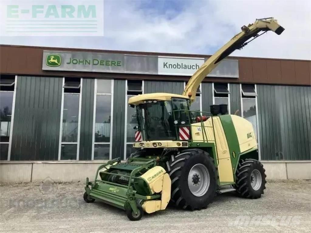 Krone big x 1100 Önjáró szecskázók