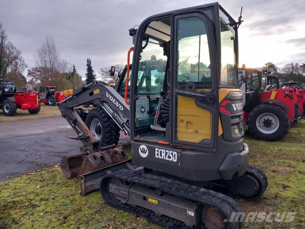 Volvo ECR 25 D Mini kotrók < 7t