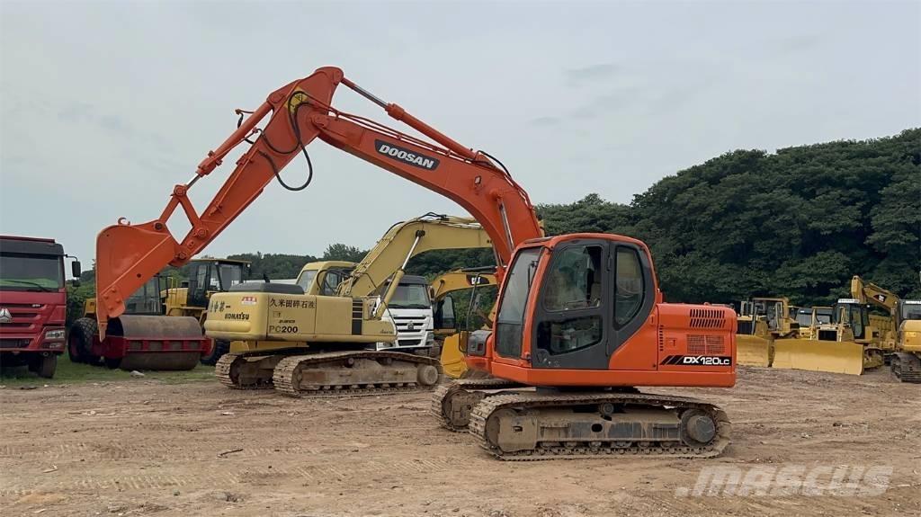 Doosan DX 120 Lánctalpas kotrók