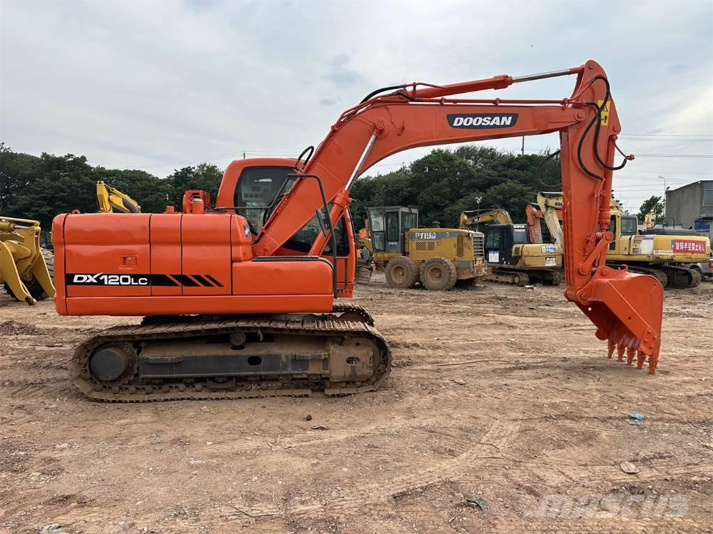 Doosan DX 120 Lánctalpas kotrók