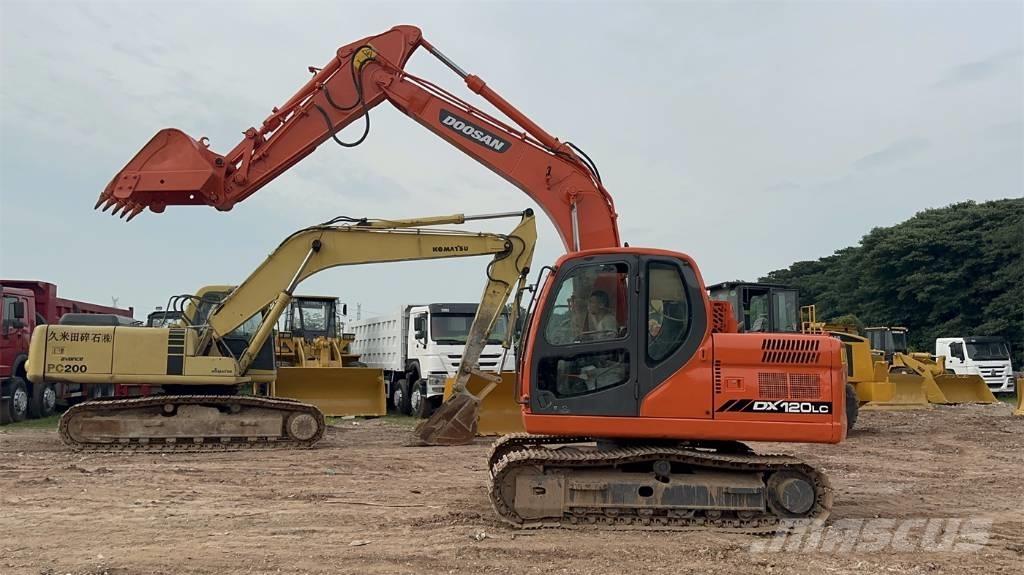 Doosan DX 120 Lánctalpas kotrók