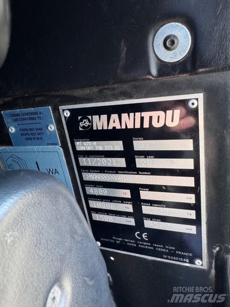 Manitou MT625H Teleszkópos rakodók