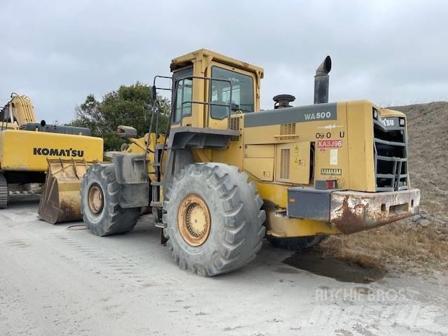 Komatsu WA 500-3H Gumikerekes homlokrakodók