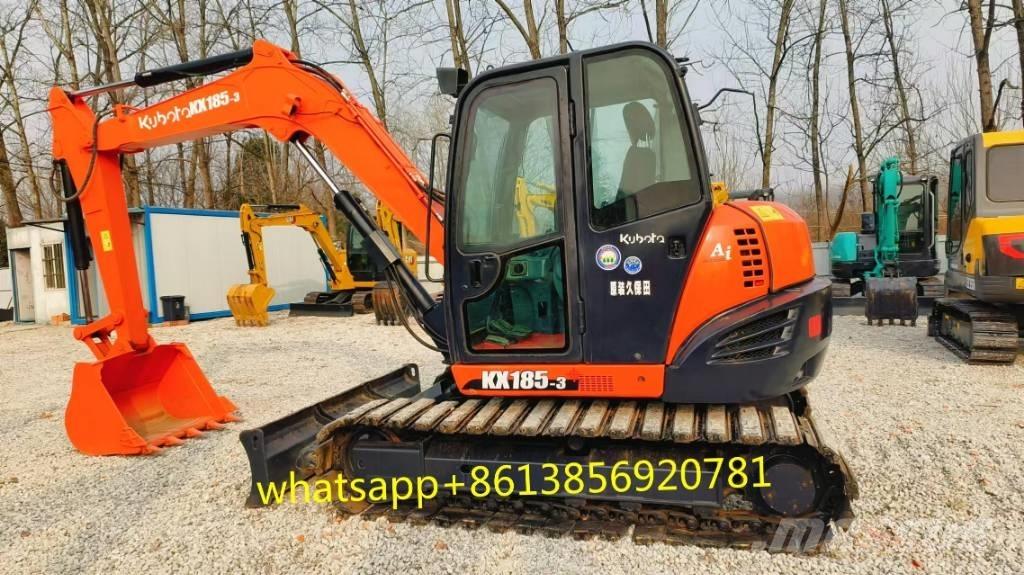 Kubota KX 185 Közepes (midi) kotrók 7 t - 12 t