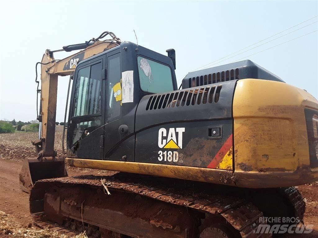 CAT 318D2L Lánctalpas kotrók
