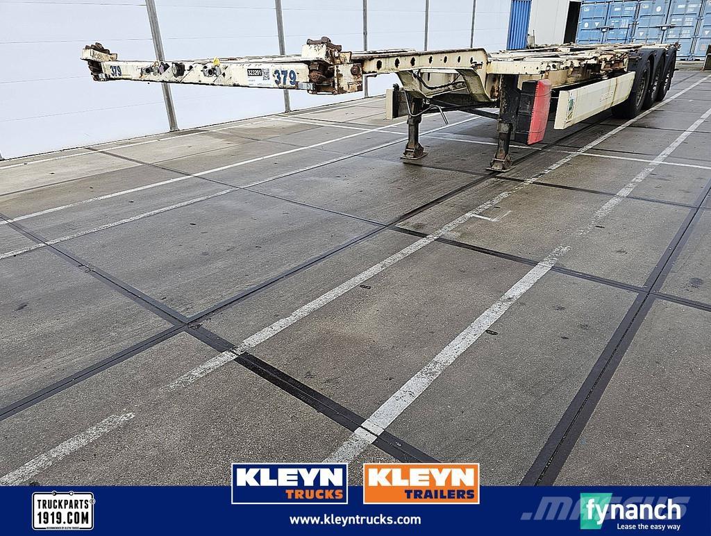 Krone SD Konténerkeret / Konténeremelő félpótkocsik