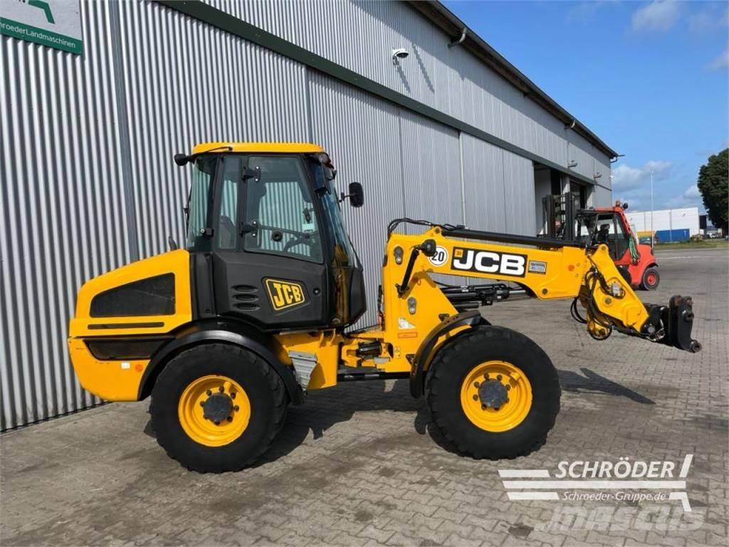 JCB TM 220 Gumikerekes homlokrakodók