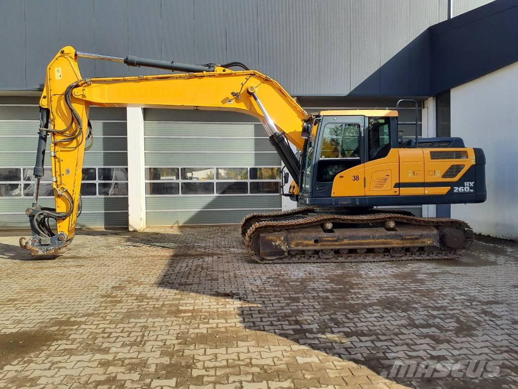 Hyundai HX260NL Lánctalpas kotrók