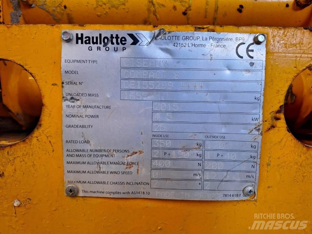 Haulotte Compact 8 Ollós emelők