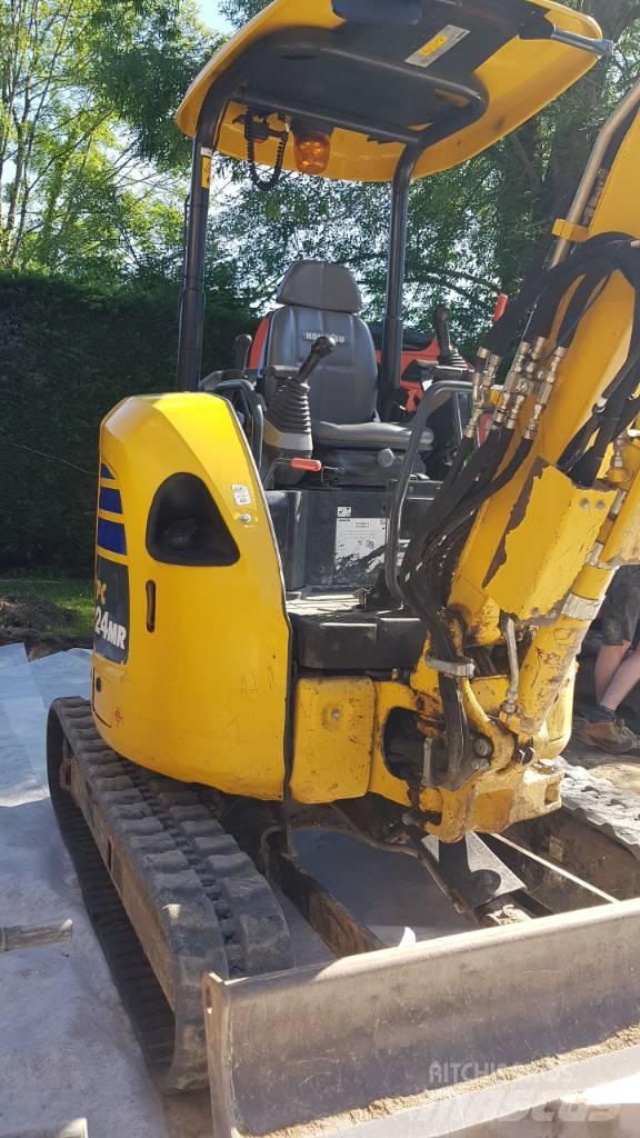 Komatsu PC24MR-5 Mini kotrók < 7t