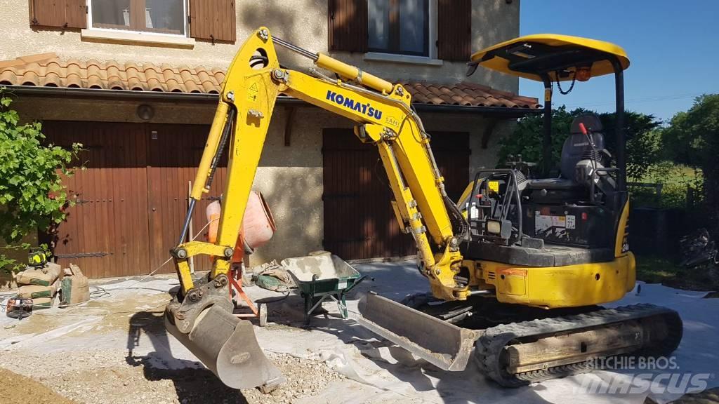 Komatsu PC24MR-5 Mini kotrók < 7t