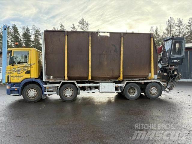 Scania R114 8X2 Rönkszállító teherautók