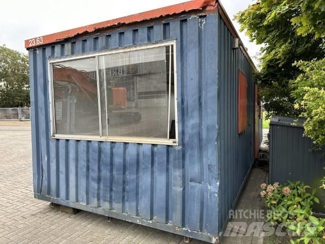  KANTOORUNIT BLAUW Építőipari barakkok