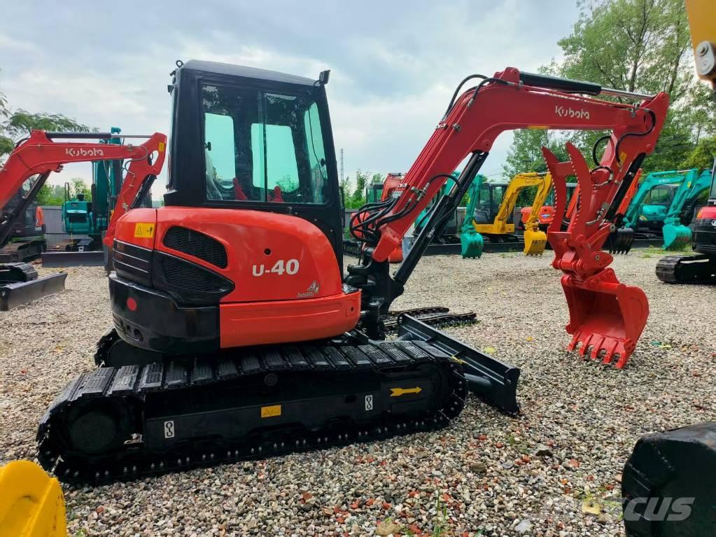 Kubota U 40 Mini kotrók < 7t