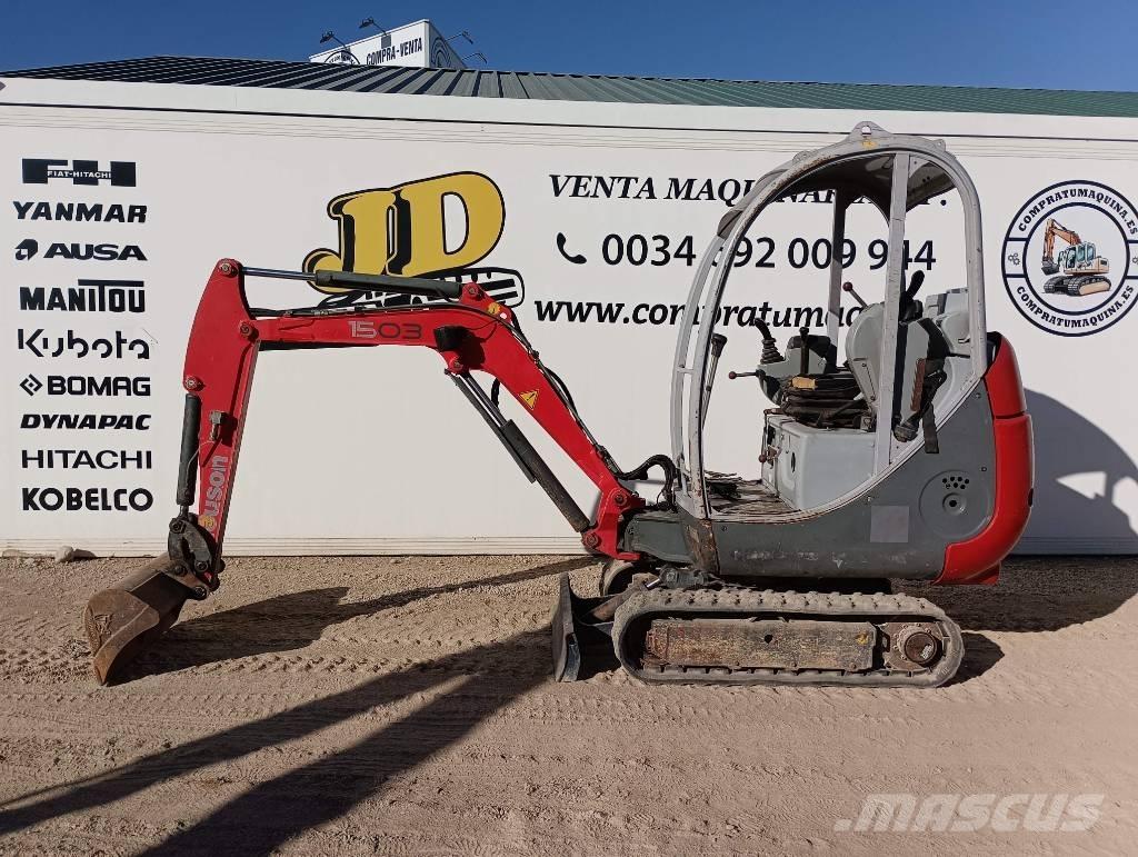 Neuson 1503 RD Mini kotrók < 7t