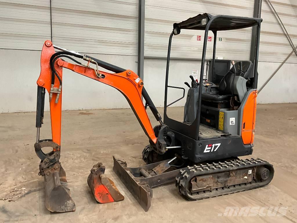 Doosan DX 17 Z Mini kotrók < 7t