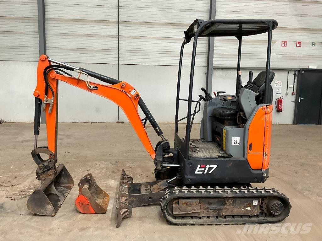 Doosan DX 17 Z Mini kotrók < 7t