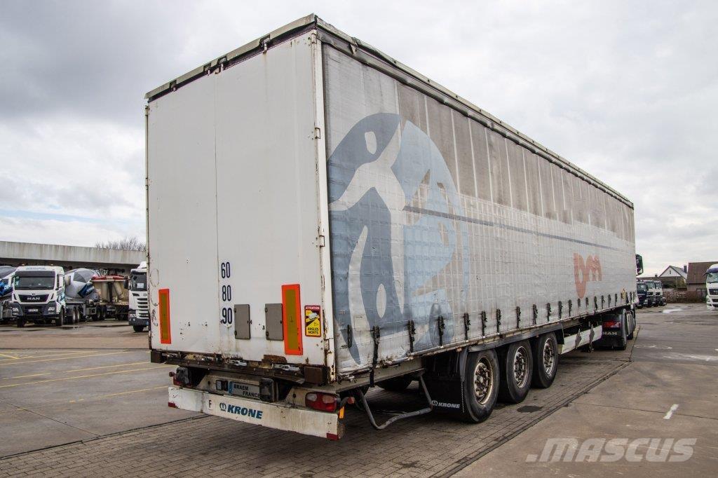 Krone SD 27 Elhúzható ponyvás félpótkocsik