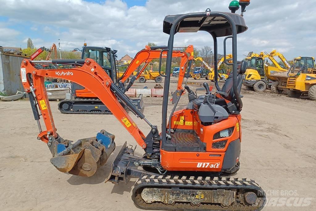 Kubota U 17-3 Mini kotrók < 7t