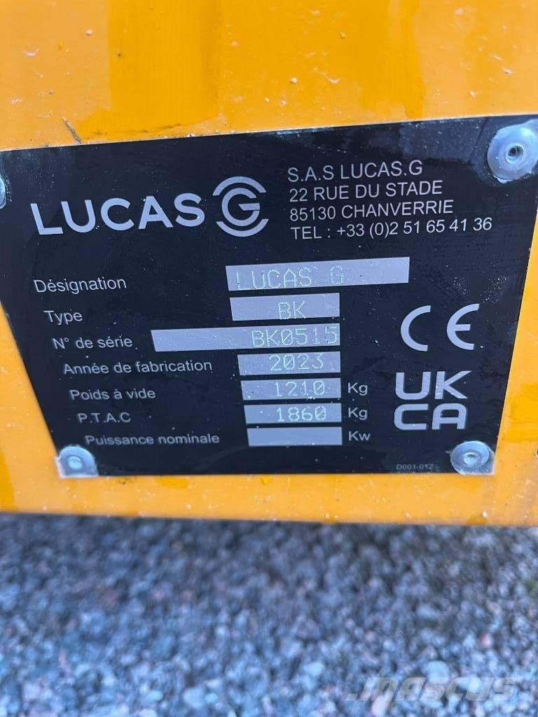 Lucas Raptor BK Bála aprító, vágó, csomagoló