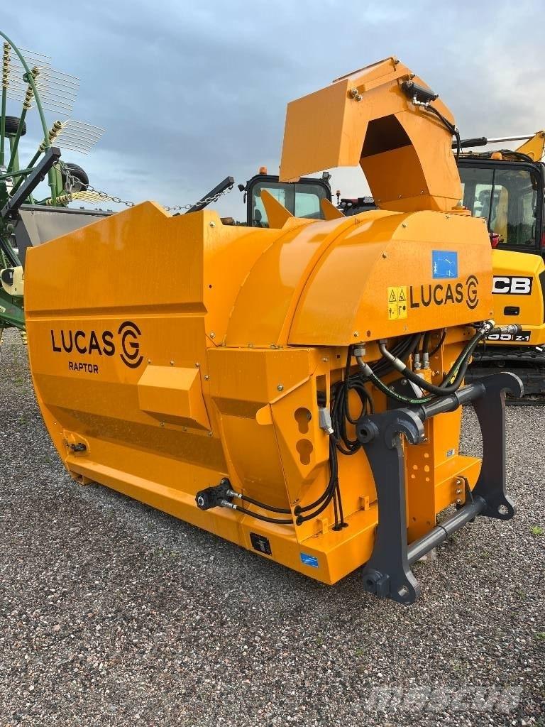 Lucas Raptor BK Bála aprító, vágó, csomagoló