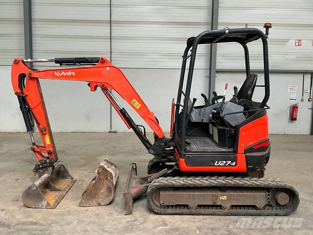 Kubota U 27-4 Mini kotrók < 7t