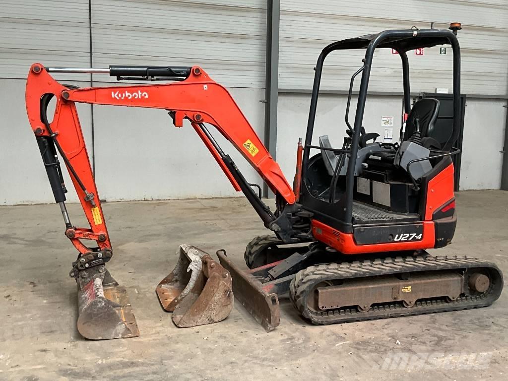 Kubota U 27-4 Mini kotrók < 7t