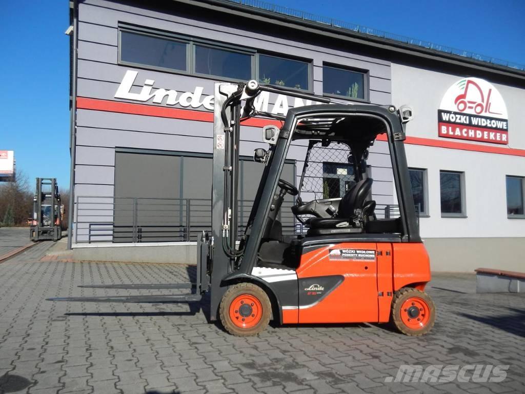 Linde E16P-02 Elektromos targoncák