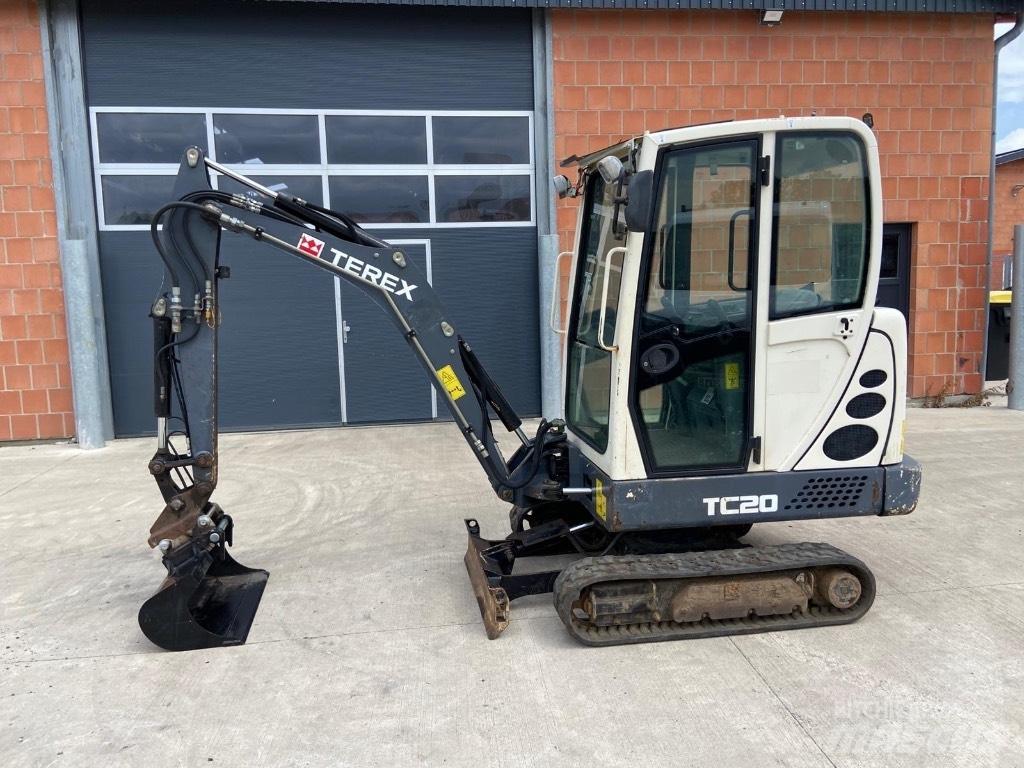 Terex TC 20 Mini kotrók < 7t