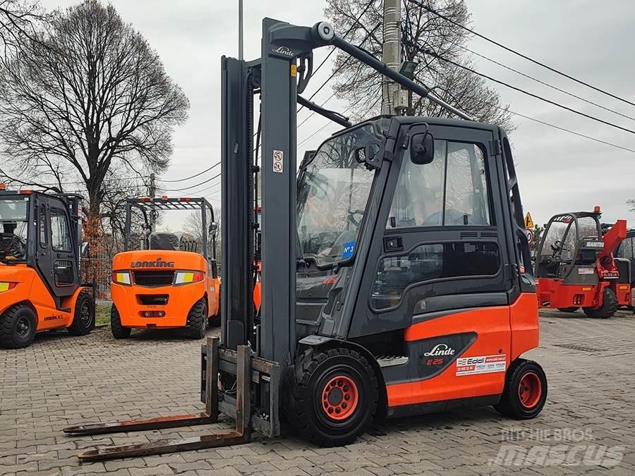 Linde E25-01 Elektromos targoncák