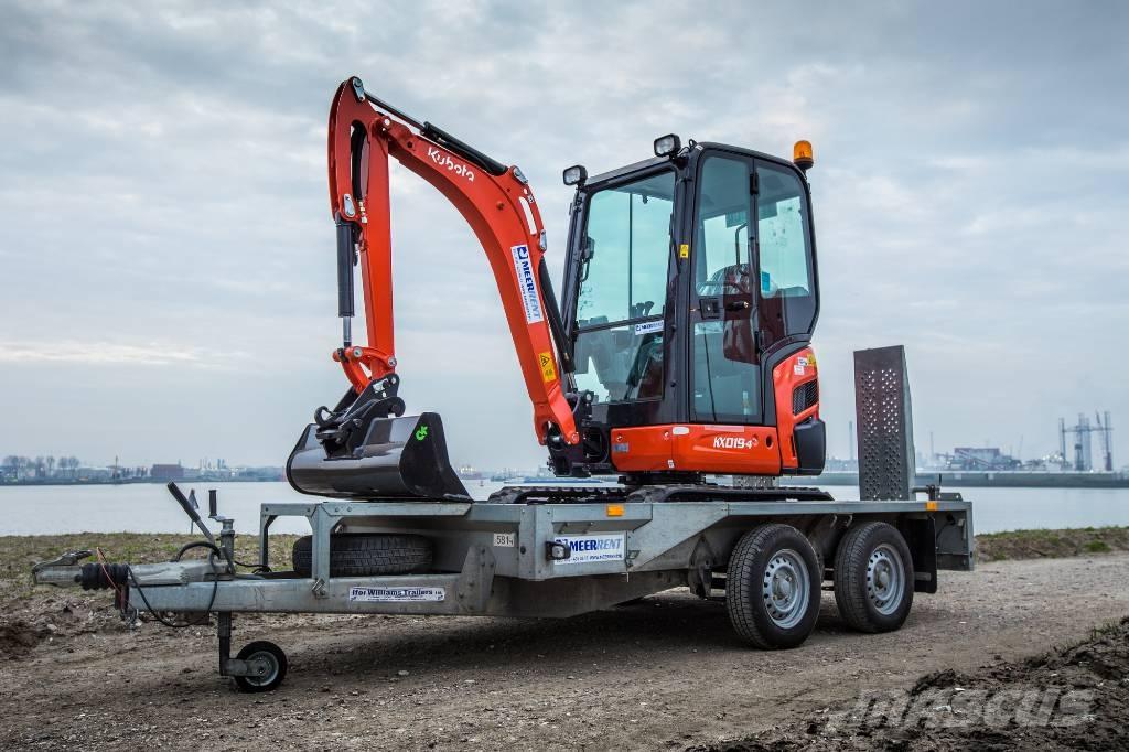 Kubota KX019-4 Mini kotrók < 7t