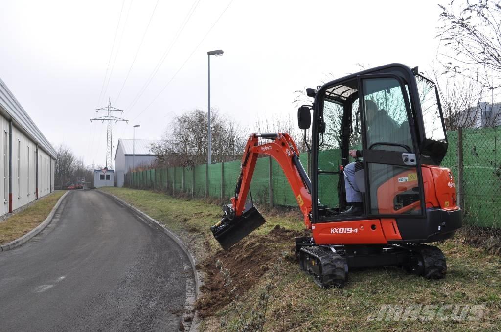 Kubota KX019-4 Mini kotrók < 7t